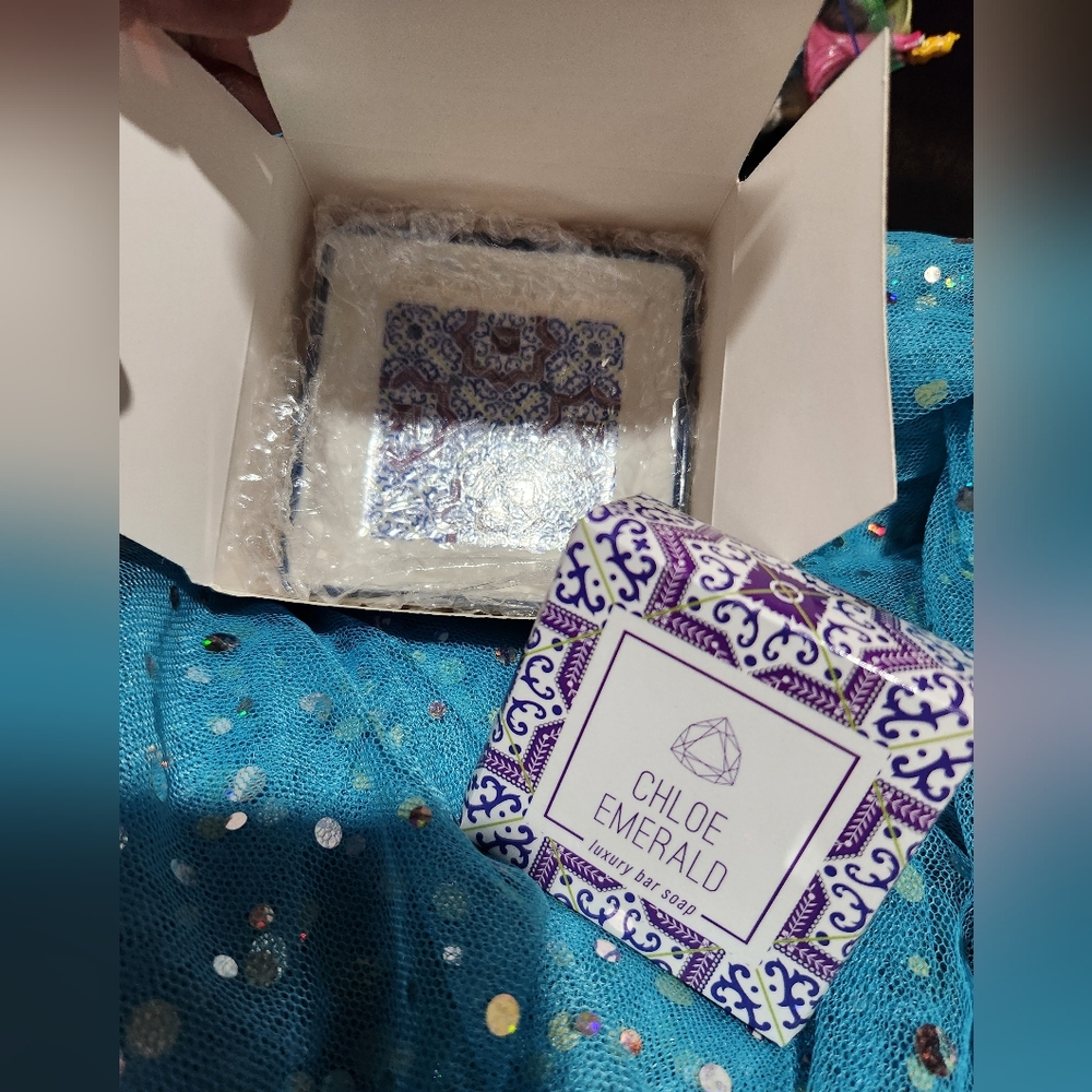 Soap and dish set